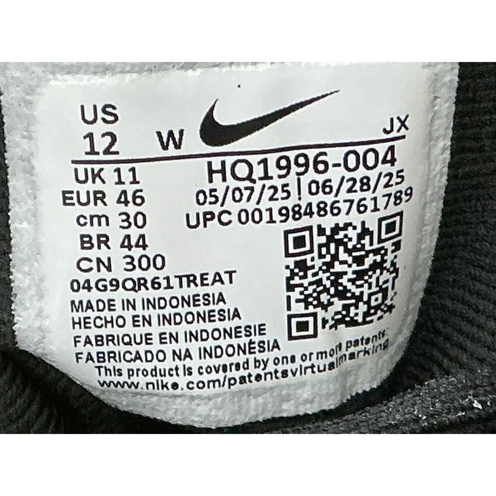 Nike Revolution 7 Running Shoes Womens‎ 12 Black Excellent Triple Black